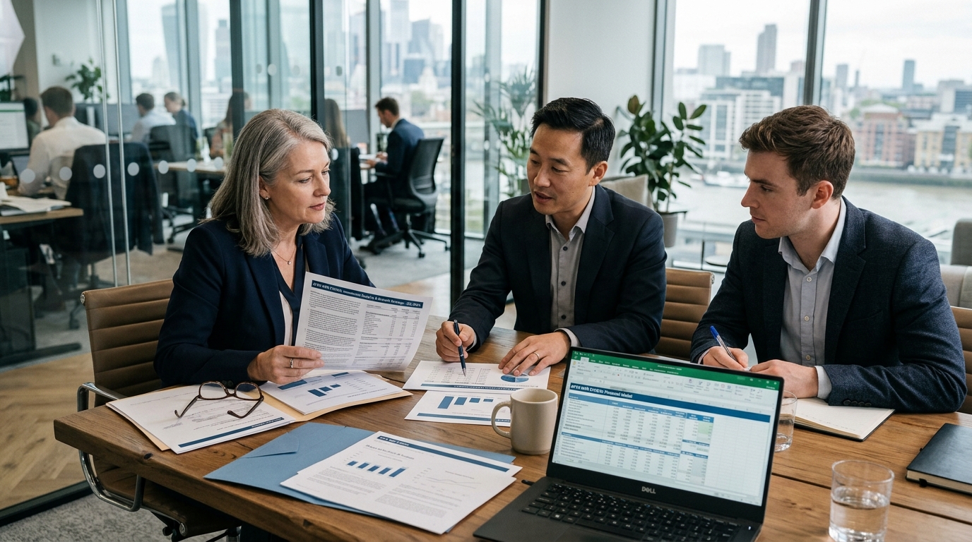 Web studio funding report reviewed by investment professionals